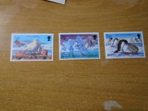 British Antarctic Territory  #  263-65  MNH  Birds