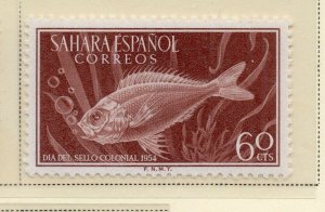 Spanish Sahara 1954-55 Early Issue Fine Mint Hinged 60c. NW-173592