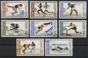 ALBANIA  SUMMER OLYMPIC GAMES  MUNICH  1972 U SET