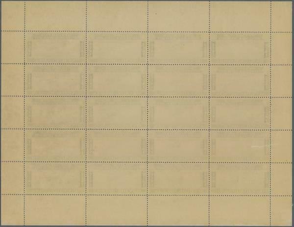 MOMEN: NEWFOUNDLAND NFLD 1932 WAYZATA AIRMAIL SHEET MINT OG NH *CERT* LOT #60206