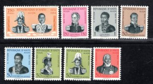 HAITI SC# C63-70 FVF/MNH