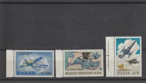 Greece  Scott#  936-8  MNH
