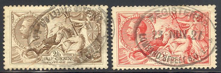 Great Britain  #179-80 used VF