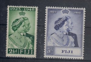 FIJI KGVI 1948 SILVER JUBILEE MNH SET PERFECT QUALITY