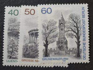 Berlin Sc # 9N457-459, VF MNH