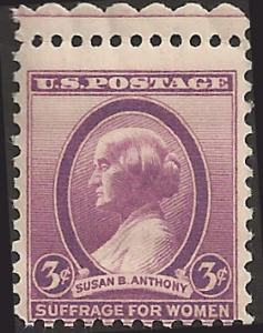# 784 MNH - SCV-0.25 - SUSAN B. ANTHONY