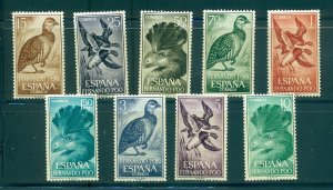 Fernando Po - Sc# 215-23. 1964 Birds. MNH $6.60.