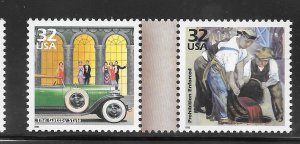 #3184B-C MNH Gutter Pair