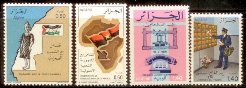 Algeria 1976 SC# 567-70 MNH-OG CH5