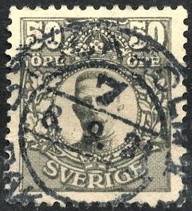 SWEDEN - SC #89 - USED - 1912 - Item SWEDEN368