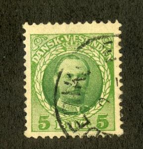 DANISH WEST INDIES 43 USED SCV $1.90 BIN $0.75 ROYALTY
