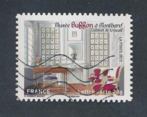 France 2013 Scott 4467 used -‭ ‭French Heritage, ‭Buffon Museum, Montbard