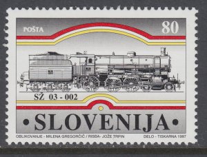 Slovenia 291 Train MNH VF
