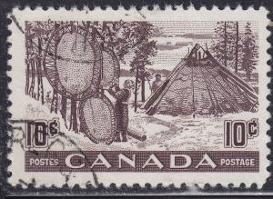 Canada 301 Drying Animal Hides 1950