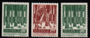 Sweden # 544 - 546 MNH