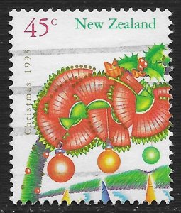 New Zealand #1164 45c Christmas - Flowers from Pohutukawa Tree