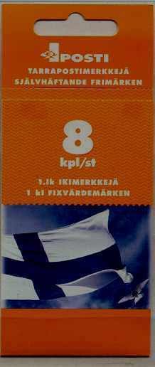 Finland 1166 MNH booklet Flag/Birds SCV14.50