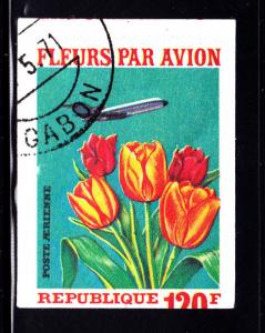 Gabon C111 Flowers 1971