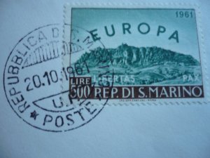 Europa 1961 - San Marino - First Day Cover