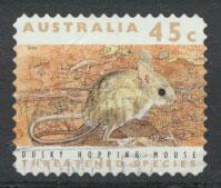 Australia SG 1329  Used perf 11½ Threatened Species - Hopping Mouse