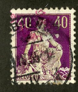 SWITZERLAND 138 USED BIN $.50 HELVETIA