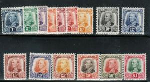 Sarawak #469 - #476 Very Fine Never Hinged Set