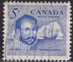 Canada 412 Sir Martin Frobisher 5¢ 1963