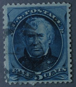 United States #185 VF/XF Light Cancel Good Color