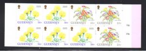 Guernsey 1992 16p & 23 p stamp booklet NH #488b