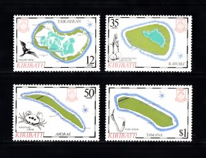 Kiribati Scott #456-459 MNH