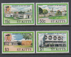 St Kitts 324-327 MNH VF