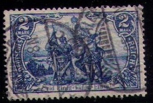 Germany Michel 79a Used Union of North/South Germany Sc 76 VF CV $97.50