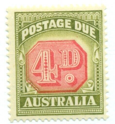 AUSTRALIA #J68 Mint Lightly Hinged, Scott $16.00