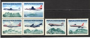 Papua New Guinea #305-310  VF,  Unused   CV  3.10  ....  4900146