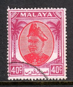 Malaya (Selangor) - Scott #90 - Used - SCV $8.00