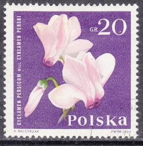 Poland 1279 Cyclamen 1964