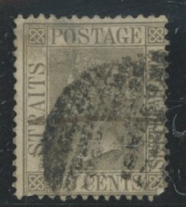 Straits Settlements #18 Used Single