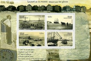 Scott #897 Port of St. Pierre S/S MNH