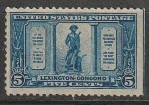 United States #619 Mint Hinged     (~0100k)