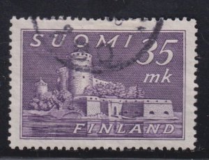 Finland 280 Castle in Savonlinna 1949