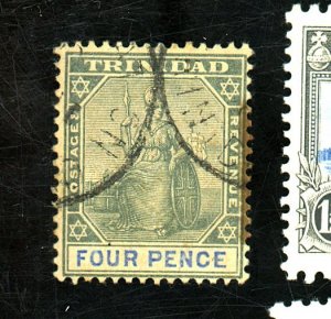 TRINIDAD #82 USED FVF Cat $24