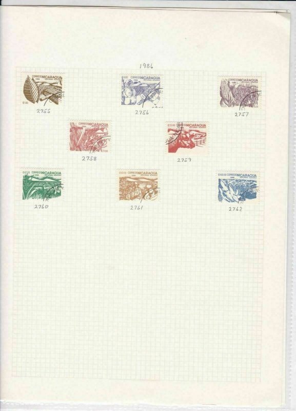 nicaragua stamps on page ref 16541