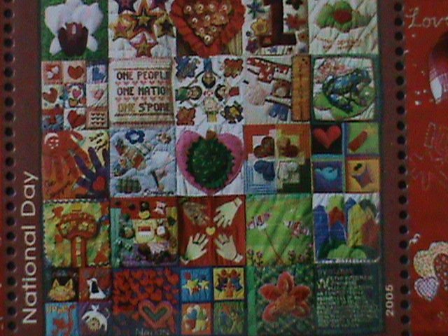 ​SINGAPORE-2005-SC#1159  FABRIC OF THE NATIONS -MNH S/S -VF-LAST ONE