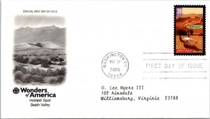 FDC 2006 SC #4072a Death Valley - Washington DC - Single - J953