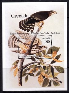 Grenada 1985 Audubon Birds Mint MNH Miniature Sheet SC 1255