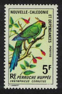 New Caledonia Horned Parakeet Bird 5f SG#409