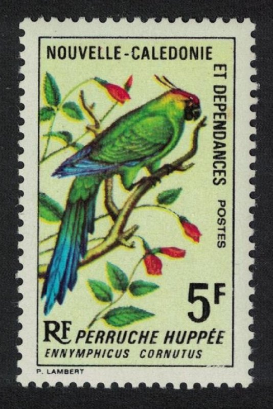 New Caledonia Horned Parakeet Bird 5f SG#409