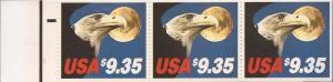 1909a Express Mail Eagle $9.35 - Folded Booklet of 3 - BK140B   ⭐⭐⭐⭐⭐