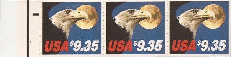 1909a Express Mail Eagle $9.35 - Folded Booklet of 3 - BK140B   ⭐⭐⭐⭐⭐