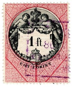 (I.B) Hungary Revenue : Duty Stamp 1ft